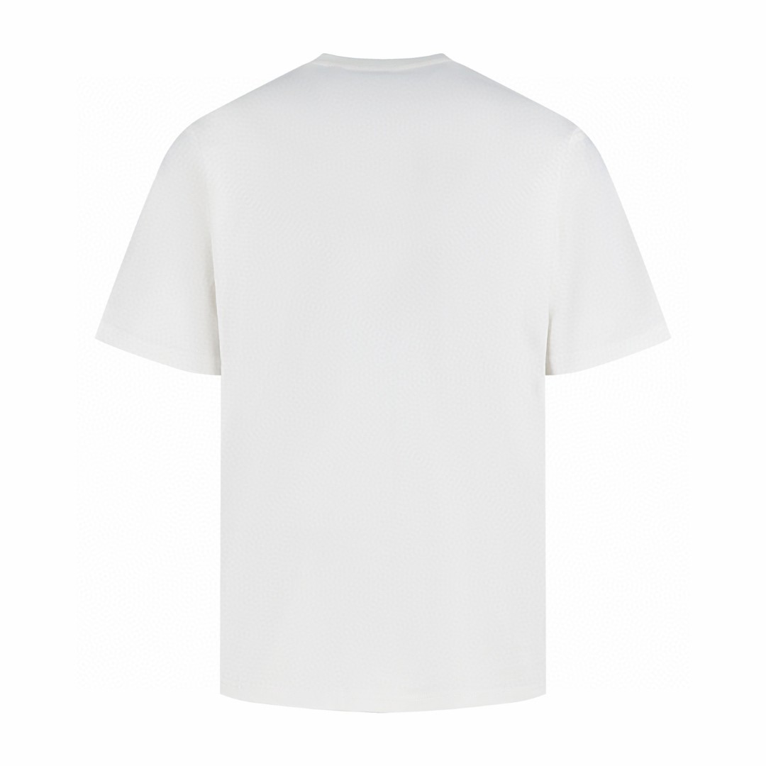 Burberry 巴宝莉 圆环格纹战马刺绣圆领Tee 短袖 T恤 白色 黑色 A0 81234371