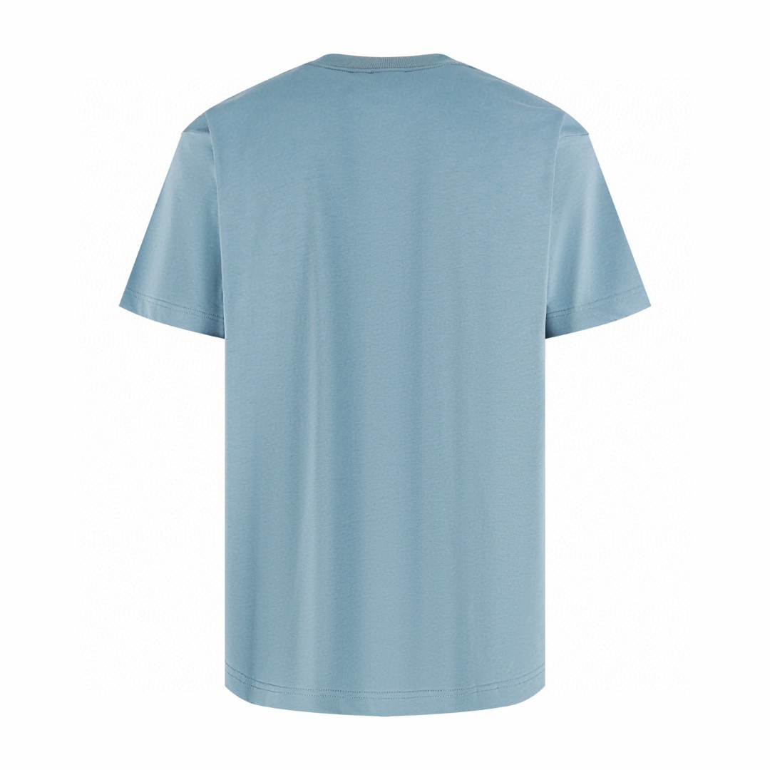 DIOR 迪奥 尤利西斯主题圆领短袖 T恤 夏季 蓝色 A0 683J630A0677-C580