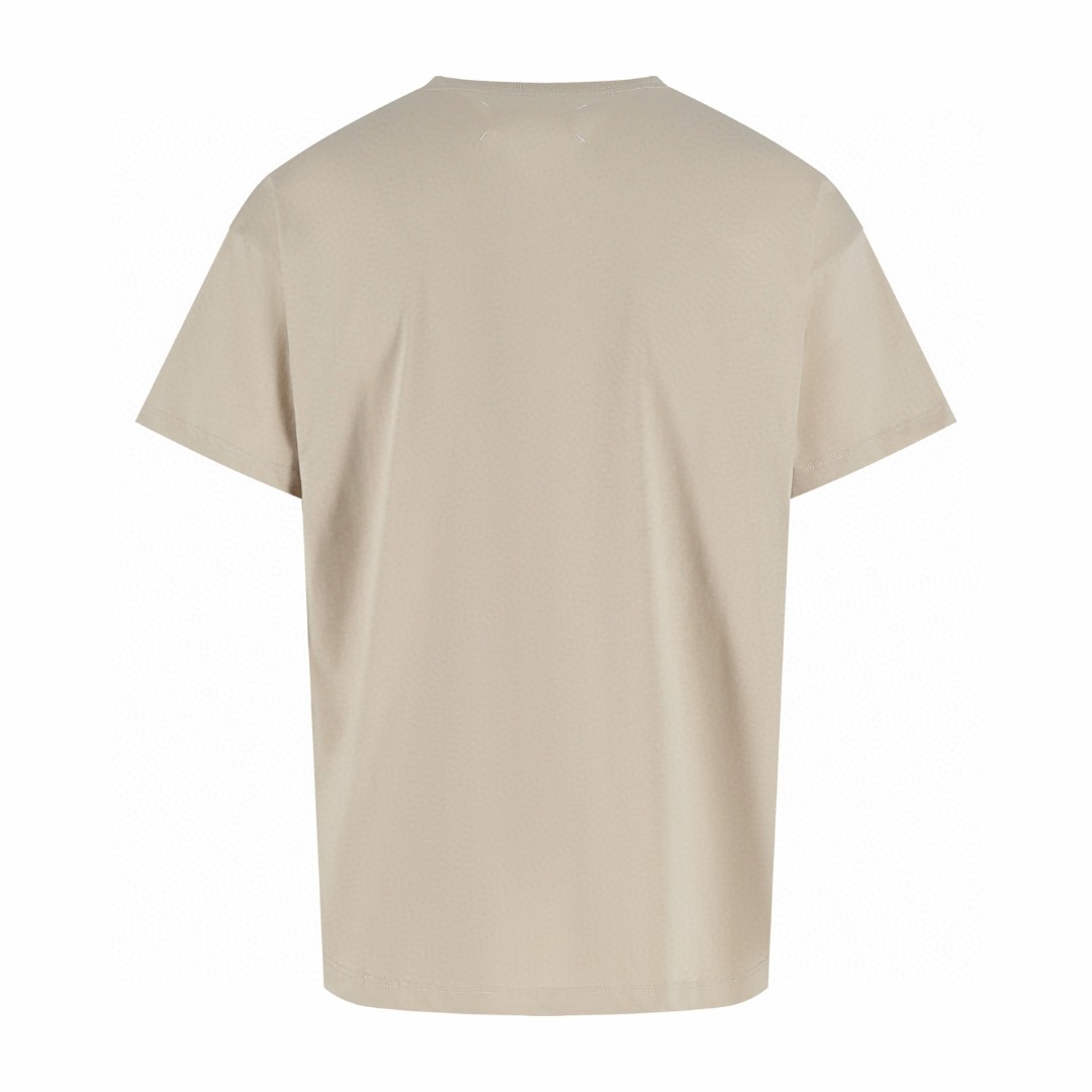 Maison Margiela 马吉拉 数字涂鸦圆领短袖 T恤 套头 夏季 沙色 棕色 A0 S51GC0544S24575119