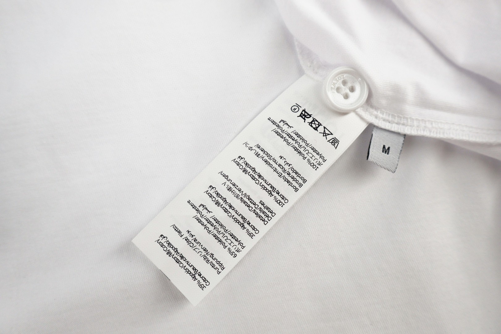 Loewe 罗意威 皇冠褶皱圆领短袖 T恤 白色 黑色 A0 S540Y22X93-2100