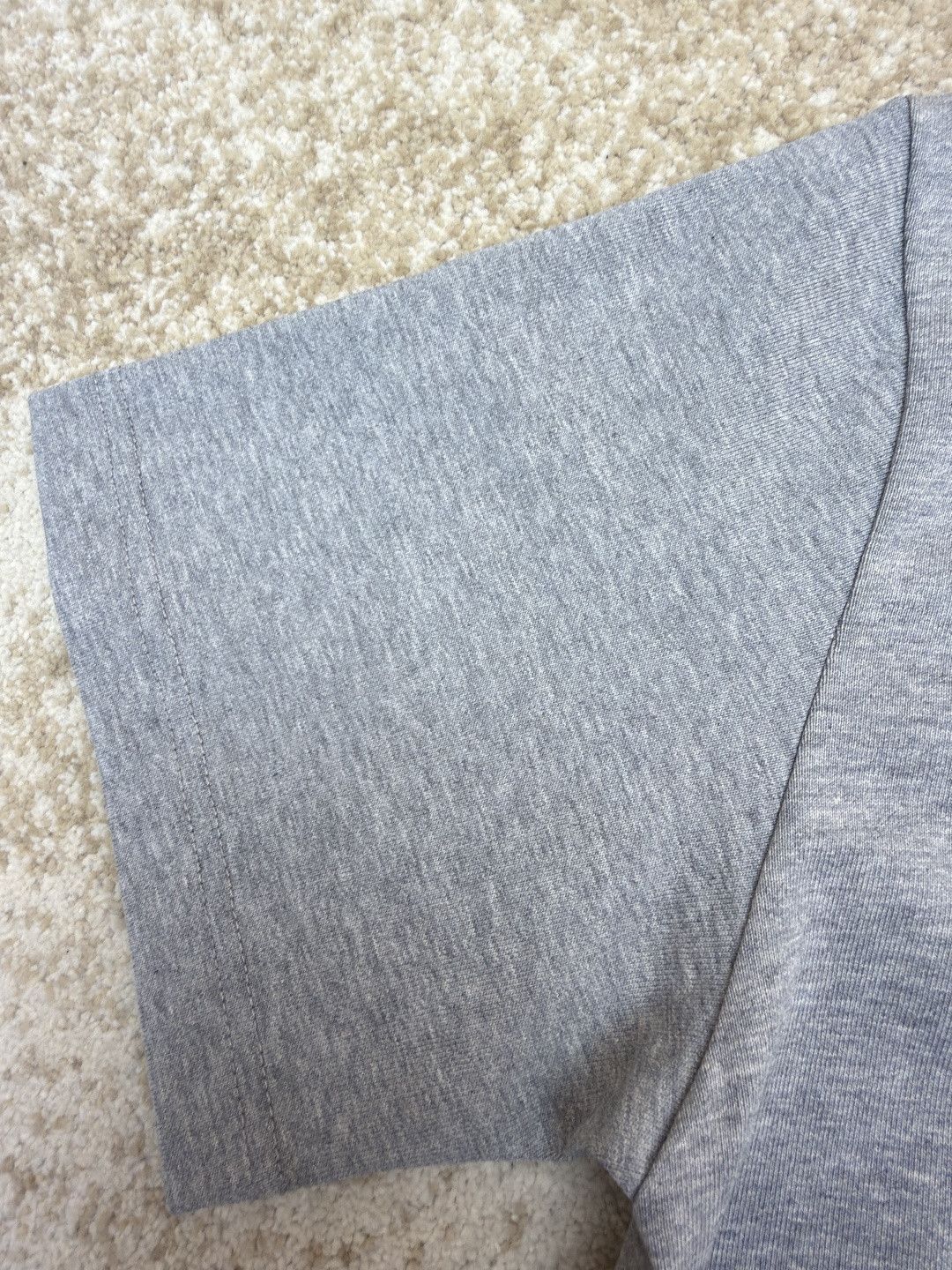 DIOR 迪奥 刺绣字母logo圆领短袖 T恤 夏季 灰色 A0 443J696B0554-C880