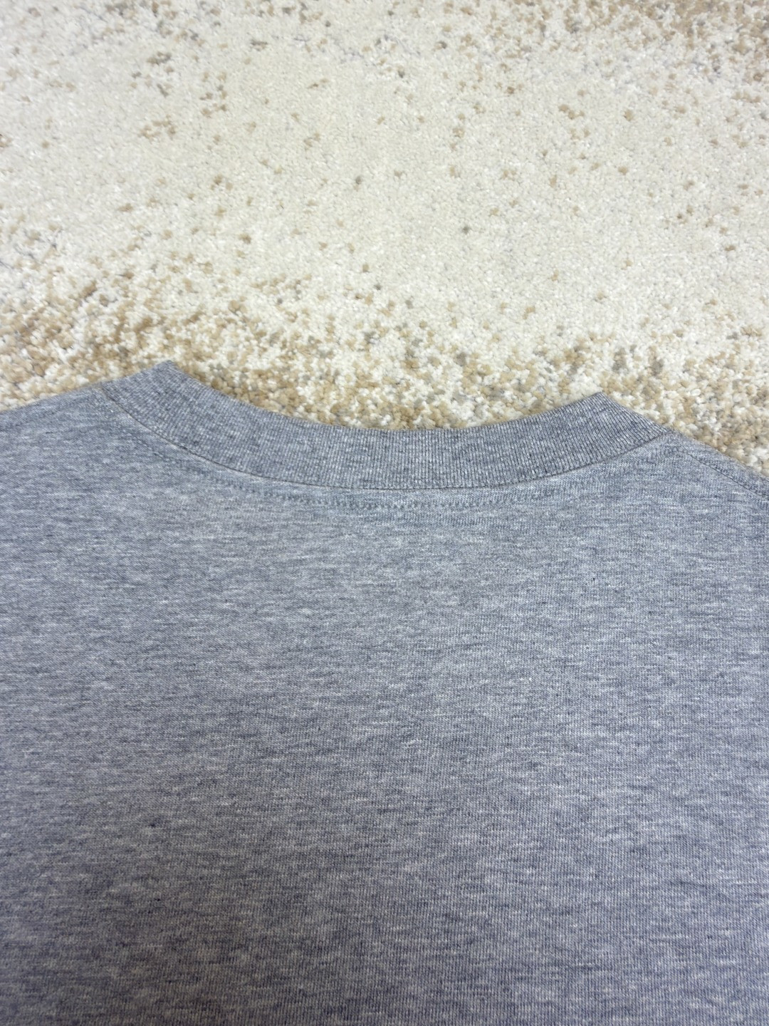 DIOR 迪奥 刺绣字母logo圆领短袖 T恤 夏季 灰色 A0 443J696B0554-C880