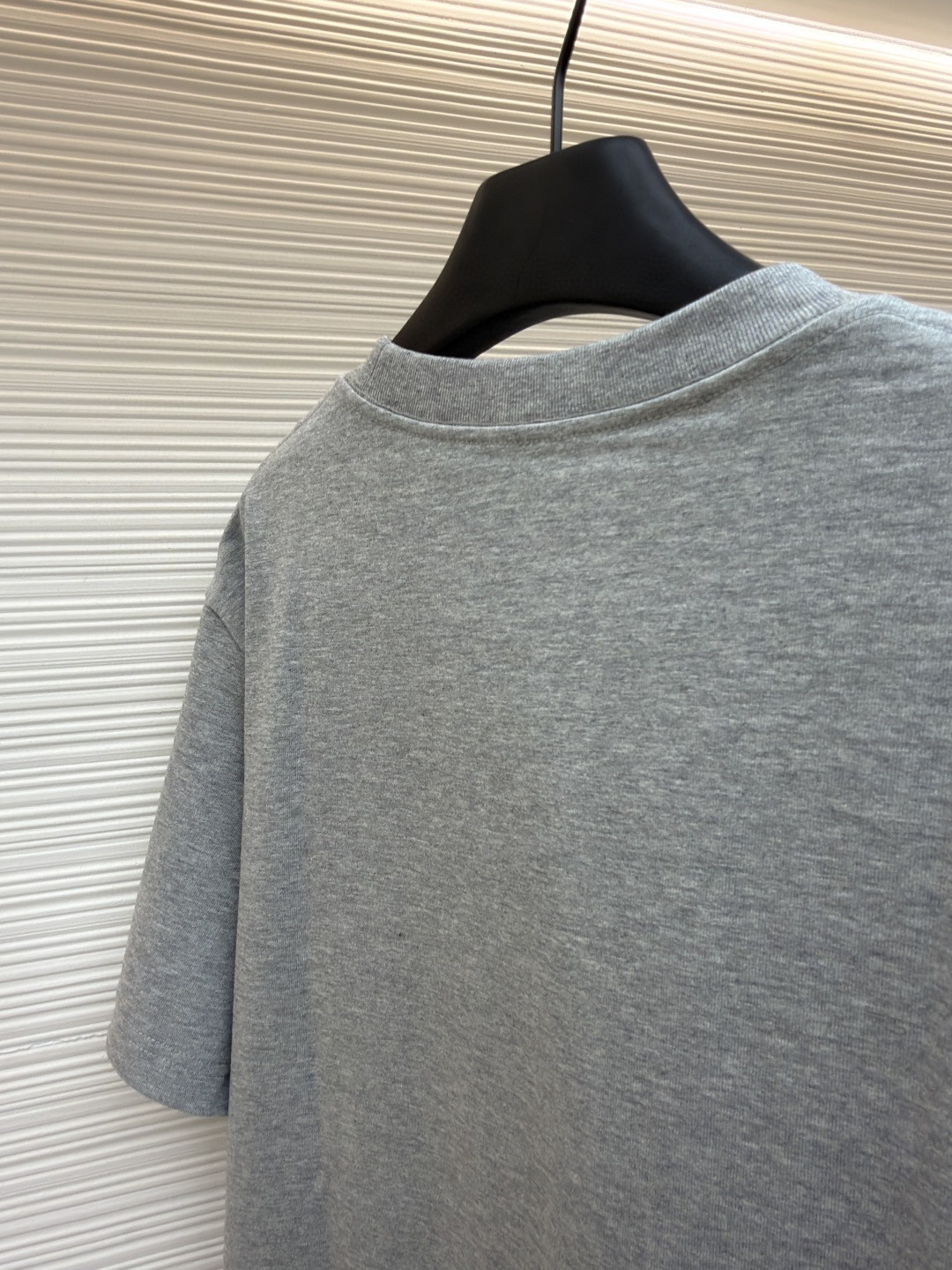 DIOR 迪奥 刺绣字母logo圆领短袖 T恤 夏季 灰色 A0 443J696B0554-C880