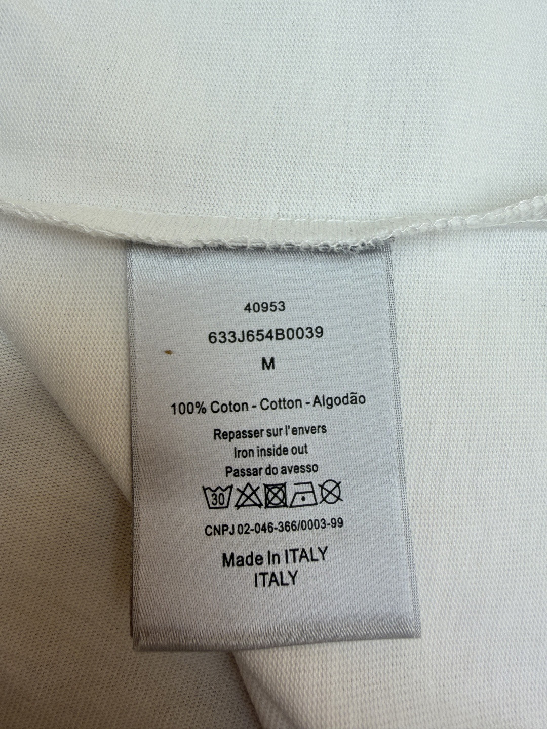 DIOR 迪奥 刺绣字母logo圆领短袖 T恤 夏季 蓝色 白色 A0 483J696B0554-C582