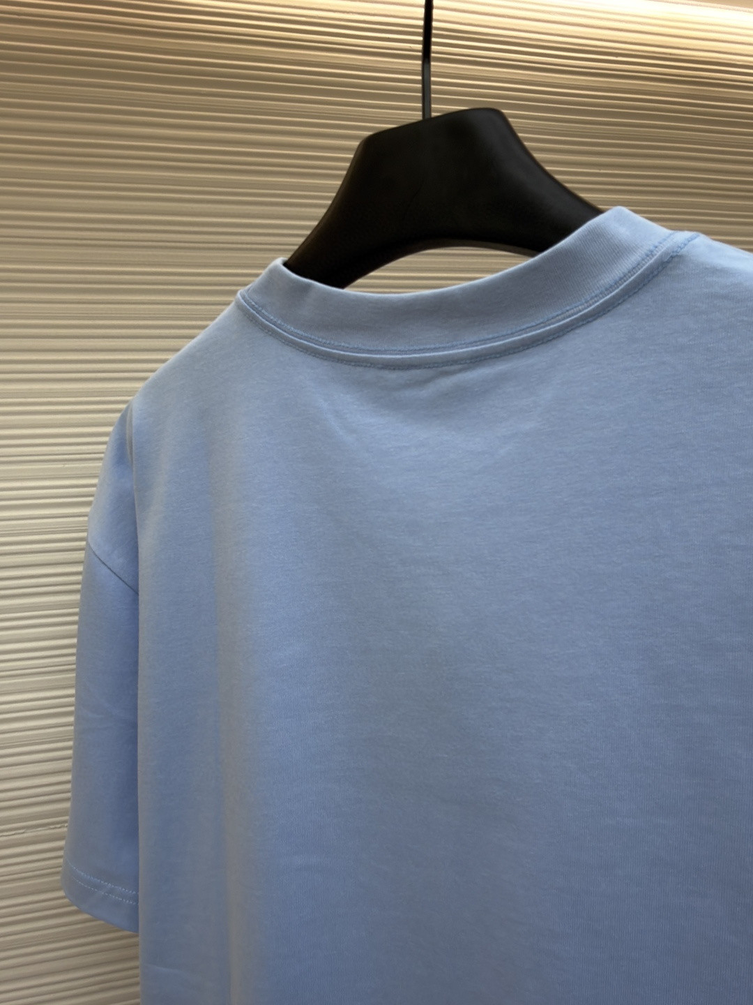 DIOR 迪奥 刺绣字母logo圆领短袖 T恤 夏季 蓝色 白色 A0 483J696B0554-C582