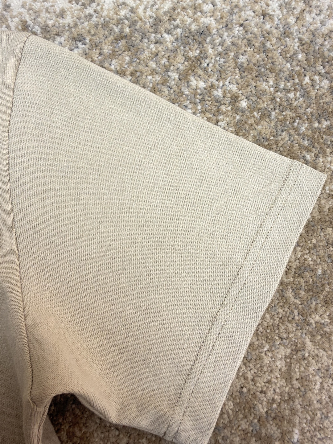 DIOR 迪奥 章仔补丁圆领短袖 T恤 夏季 蓝色 米色 A0 513J696D0554-C580