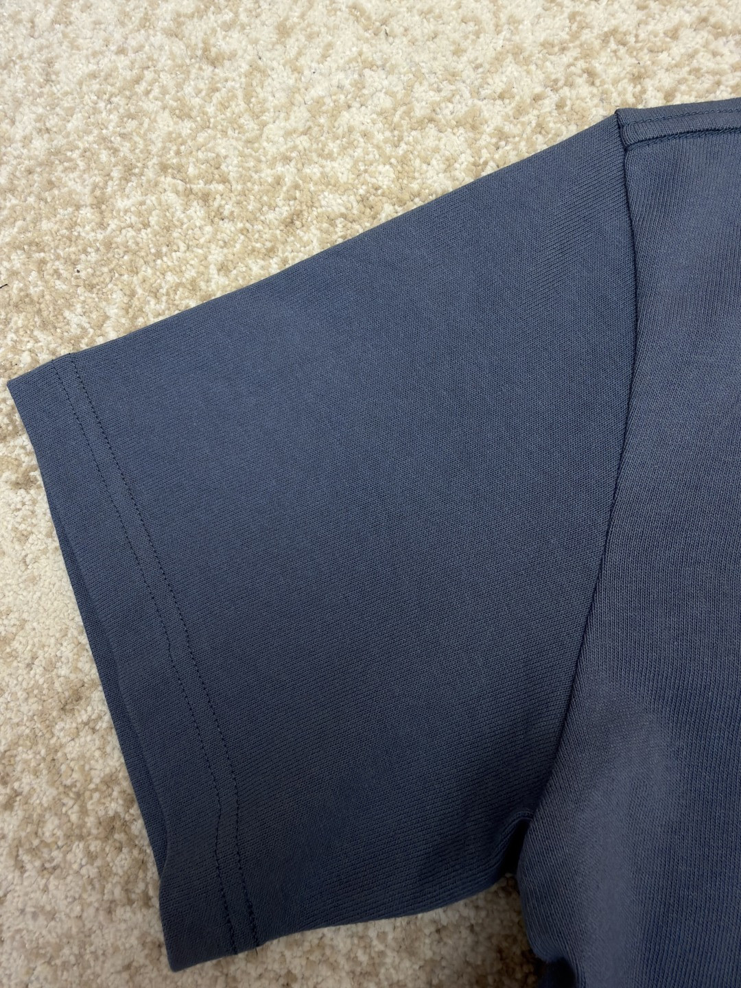 DIOR 迪奥 章仔补丁圆领短袖 T恤 夏季 蓝色 米色 A0 513J696D0554-C580