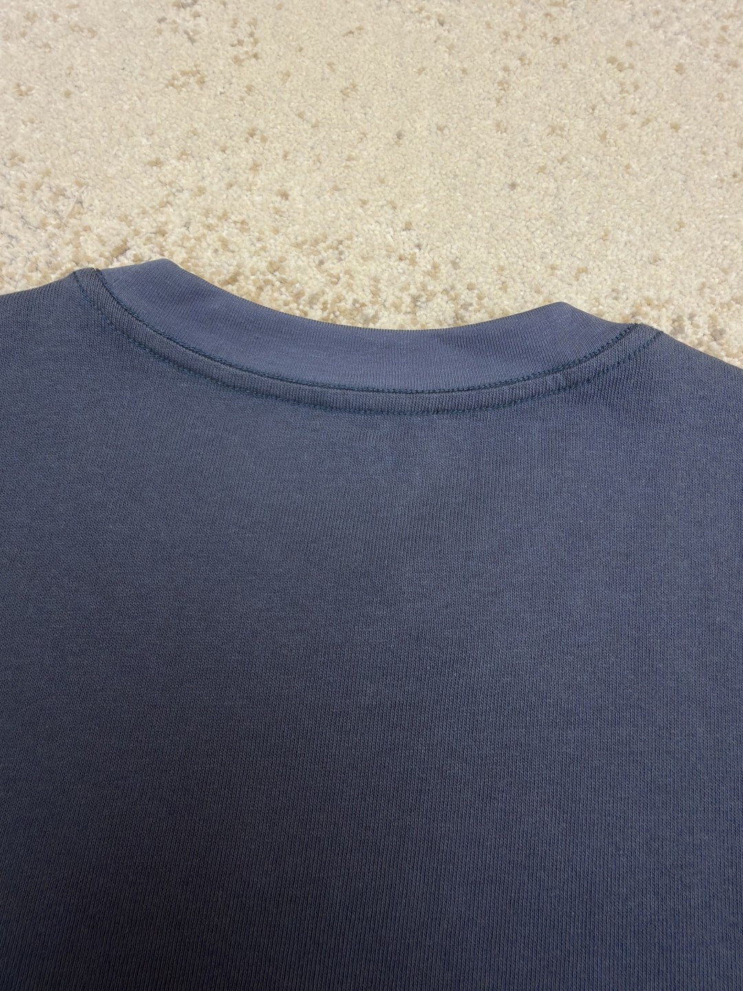 DIOR 迪奥 章仔补丁圆领短袖 T恤 夏季 蓝色 米色 A0 513J696D0554-C580