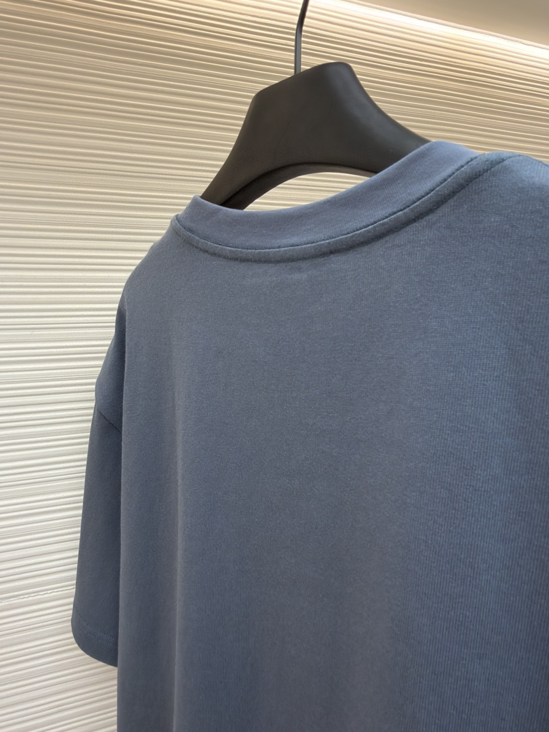 DIOR 迪奥 章仔补丁圆领短袖 T恤 夏季 蓝色 米色 A0 513J696D0554-C580