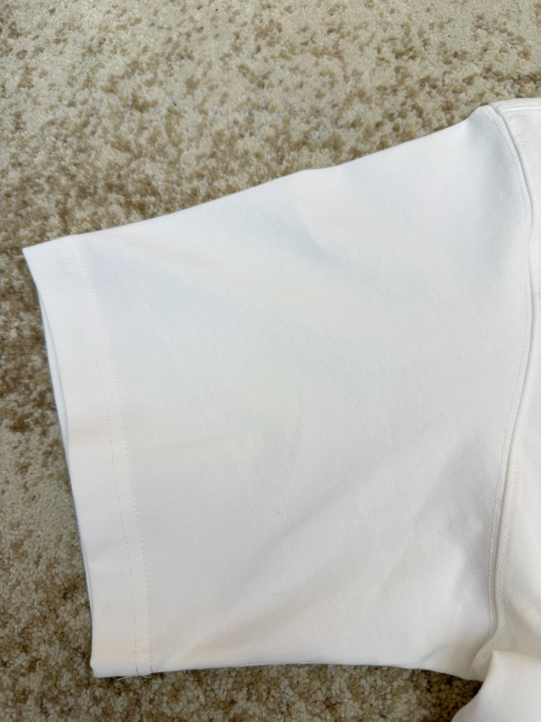 Burberry 巴宝莉 格子战马刺绣圆领Tee 短袖 T恤 白色 A0 81101161