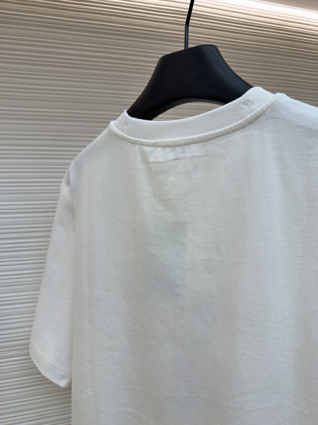 Burberry 巴宝莉 格子战马刺绣圆领Tee 短袖 T恤 白色 A0 81101161