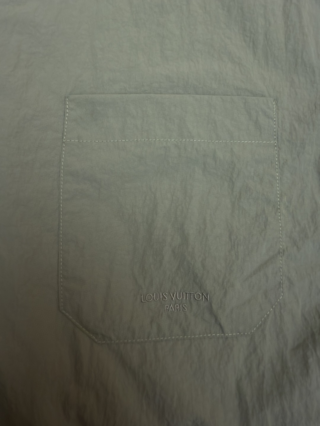 LOUIS VUITTON 路易威登 拉链露营长袖衬衫 外套 绿色 B0 1AJTXZ