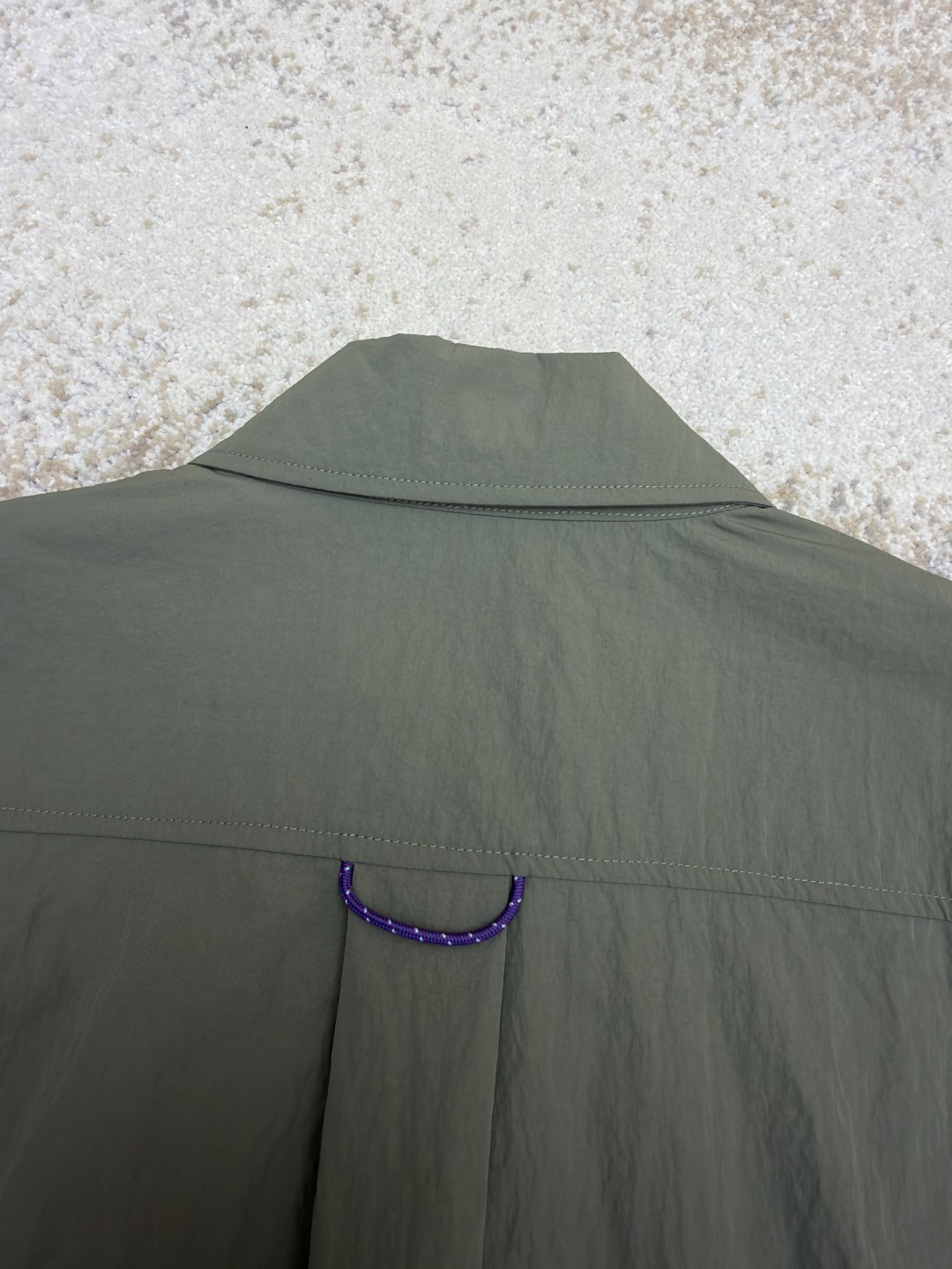 LOUIS VUITTON 路易威登 拉链露营长袖衬衫 外套 绿色 B0 1AJTXZ