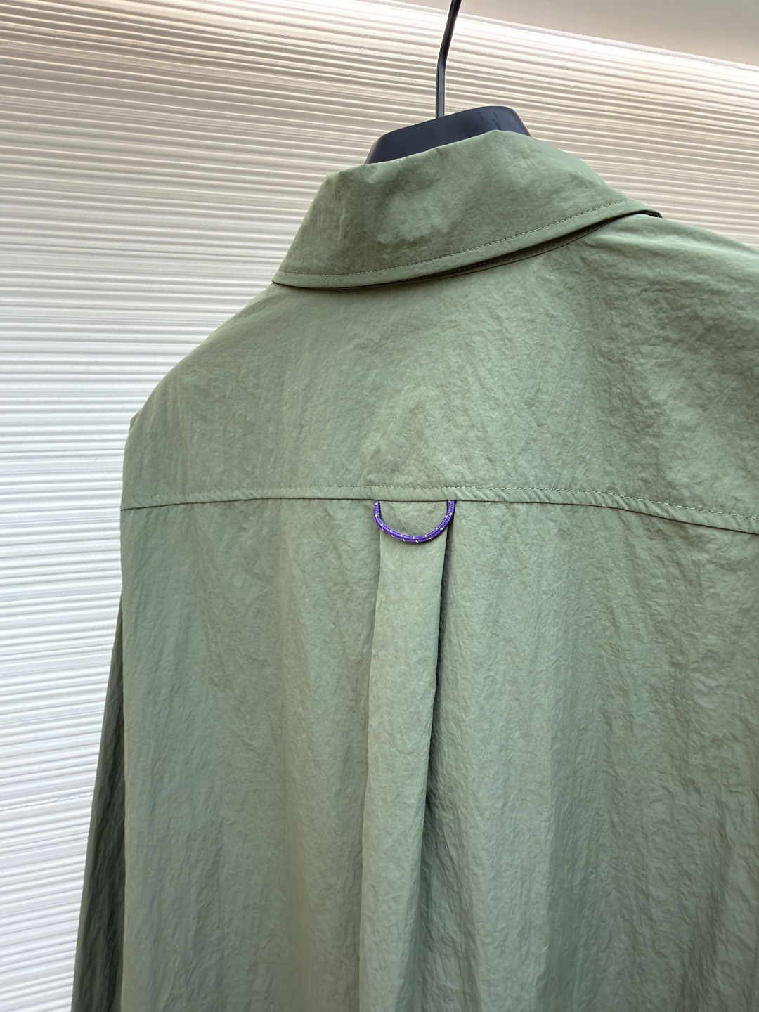 LOUIS VUITTON 路易威登 拉链露营长袖衬衫 外套 绿色 B0 1AJTXZ