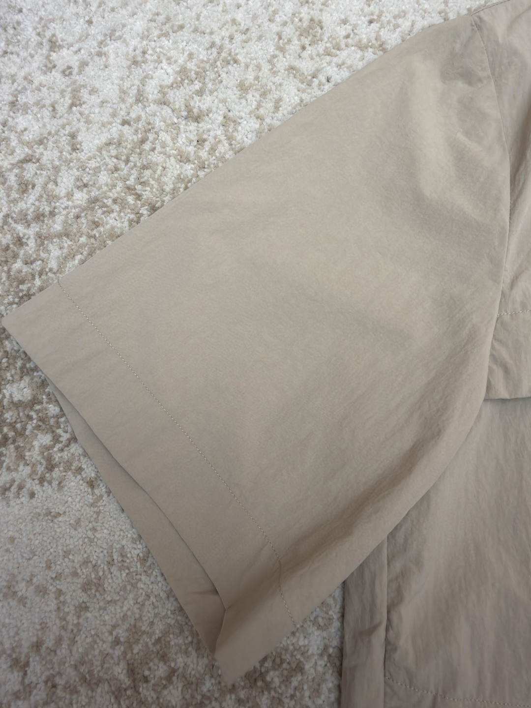 LOUIS VUITTON 路易威登 LV 拉链开襟露营短袖衬衫 外套 夏季 B0