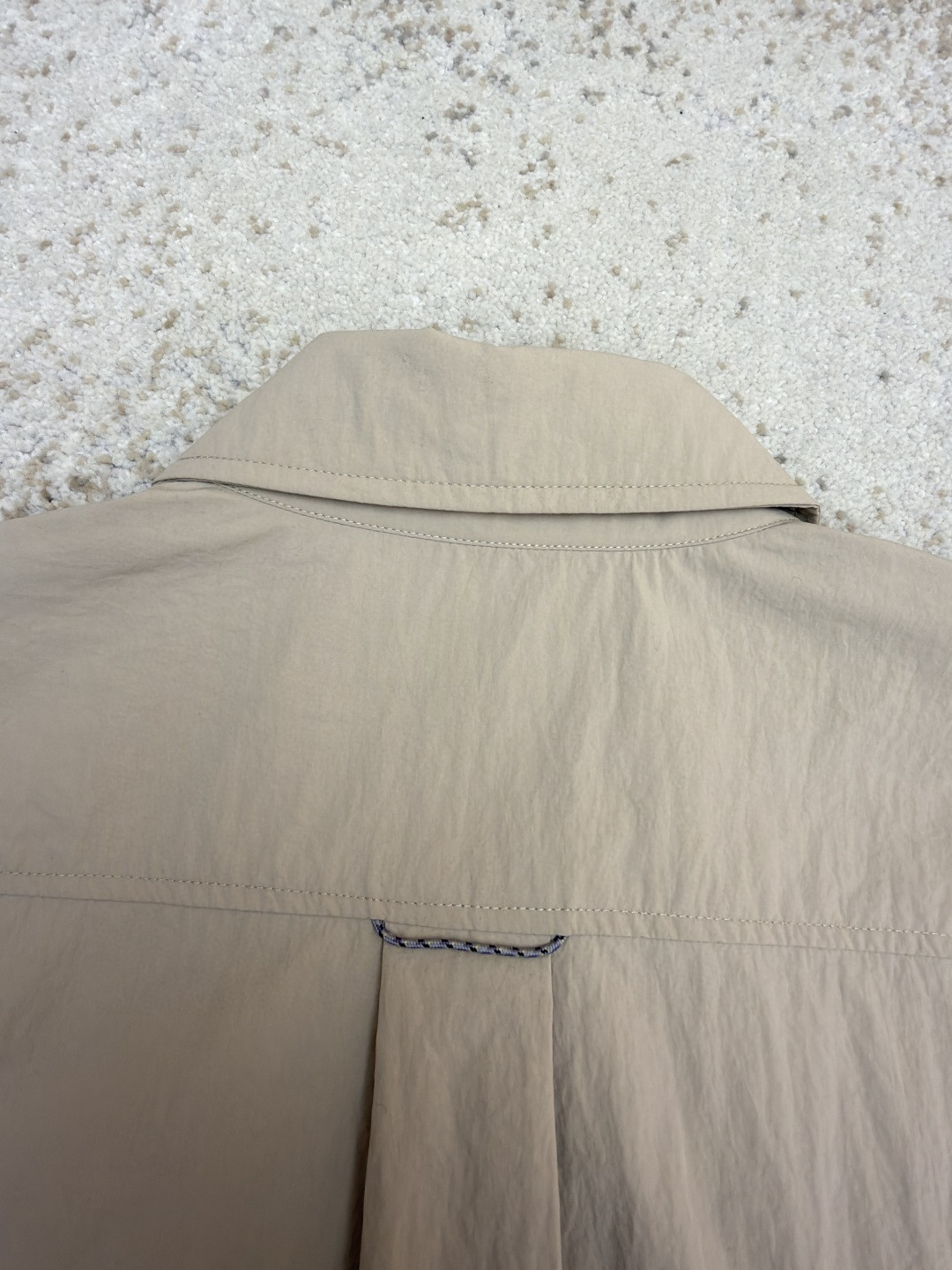 LOUIS VUITTON 路易威登 LV 拉链开襟露营短袖衬衫 外套 夏季 B0