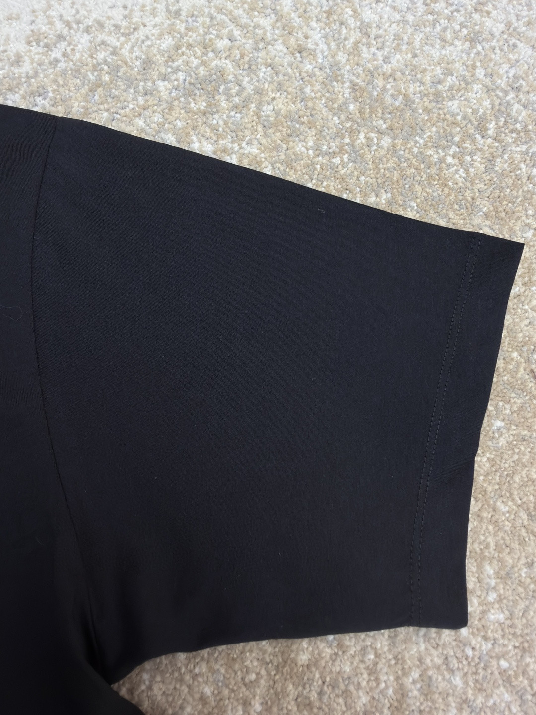 Acne Studios 袖标字母圆领T恤 短袖 灰色 黑色 白色 A0