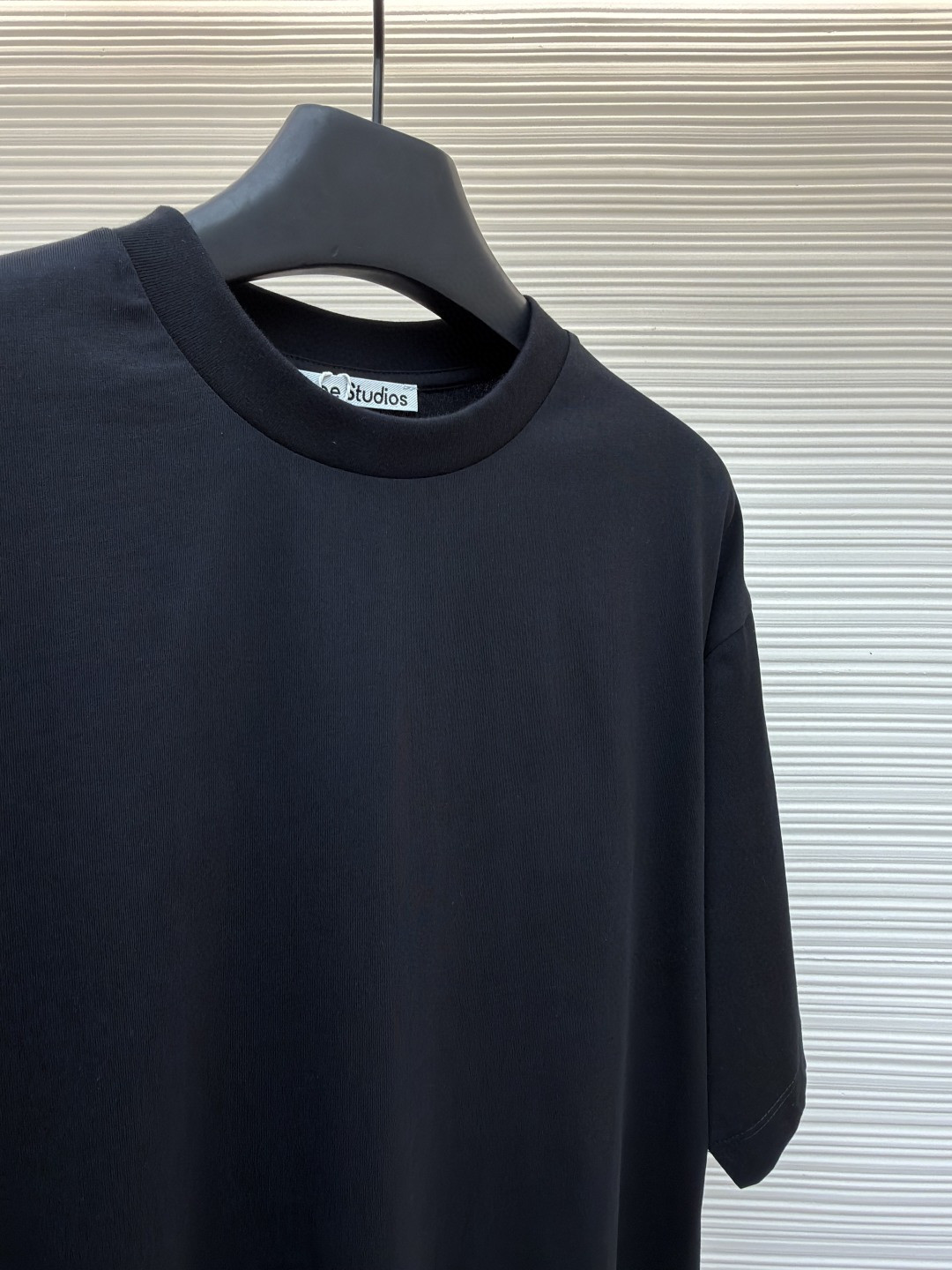 Acne Studios 袖标字母圆领T恤 短袖 灰色 黑色 白色 A0