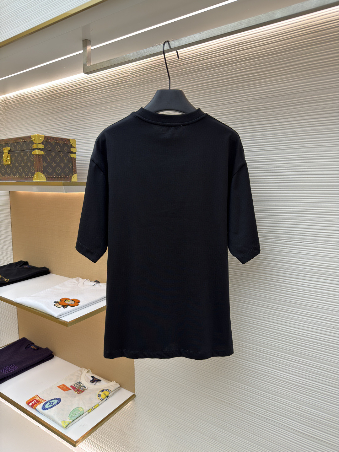 Acne Studios 袖标字母圆领T恤 短袖 灰色 黑色 白色 A0