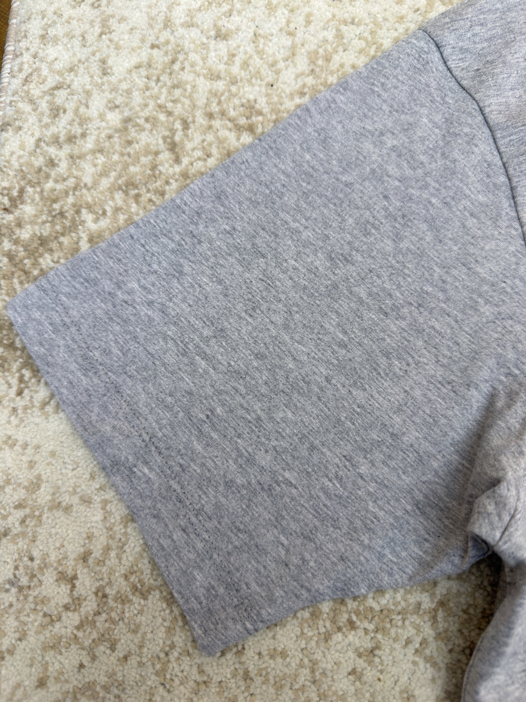 Acne Studios 袖标字母圆领T恤 短袖 灰色 黑色 白色 A0