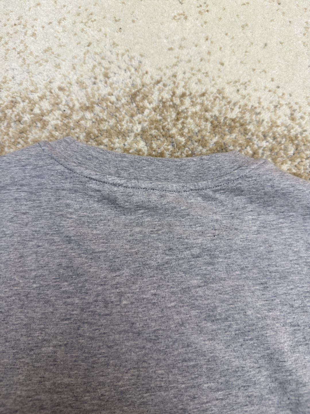 Acne Studios 袖标字母圆领T恤 短袖 灰色 黑色 白色 A0