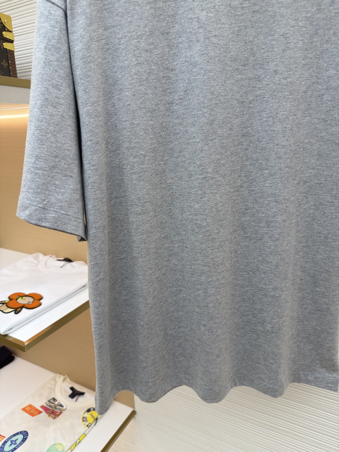 Acne Studios 袖标字母圆领T恤 短袖 灰色 黑色 白色 A0