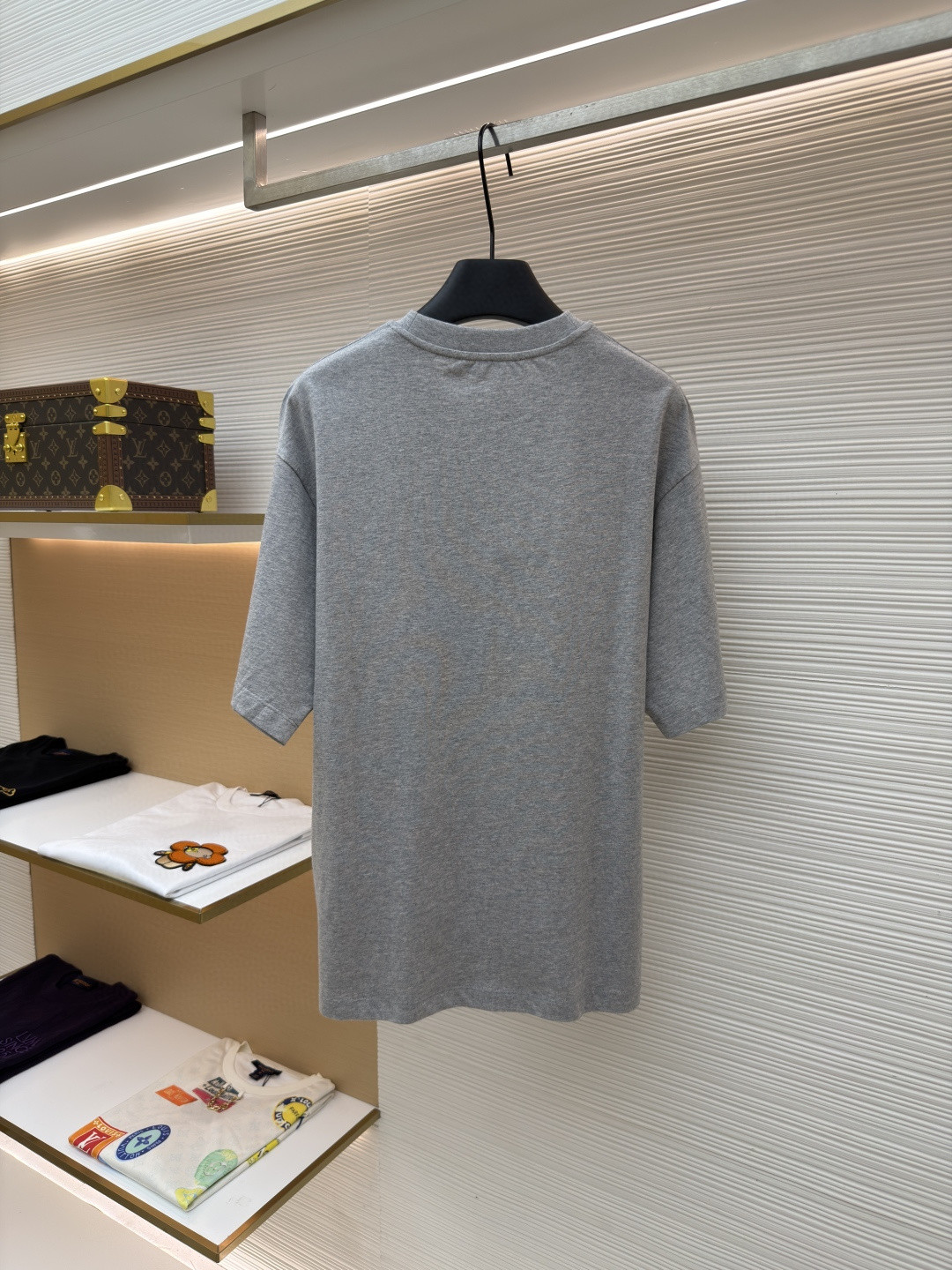 Acne Studios 袖标字母圆领T恤 短袖 灰色 黑色 白色 A0