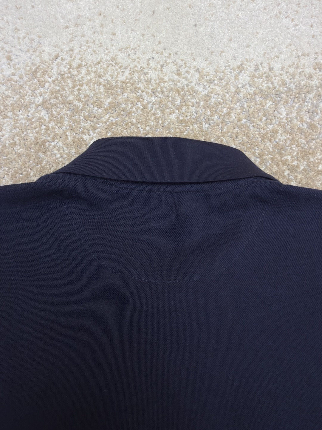 PRADA 普拉达 撞色假两件Polo衫 短袖 T恤 蓝色 A2 UJN911-15DA-F0124-S-OOO