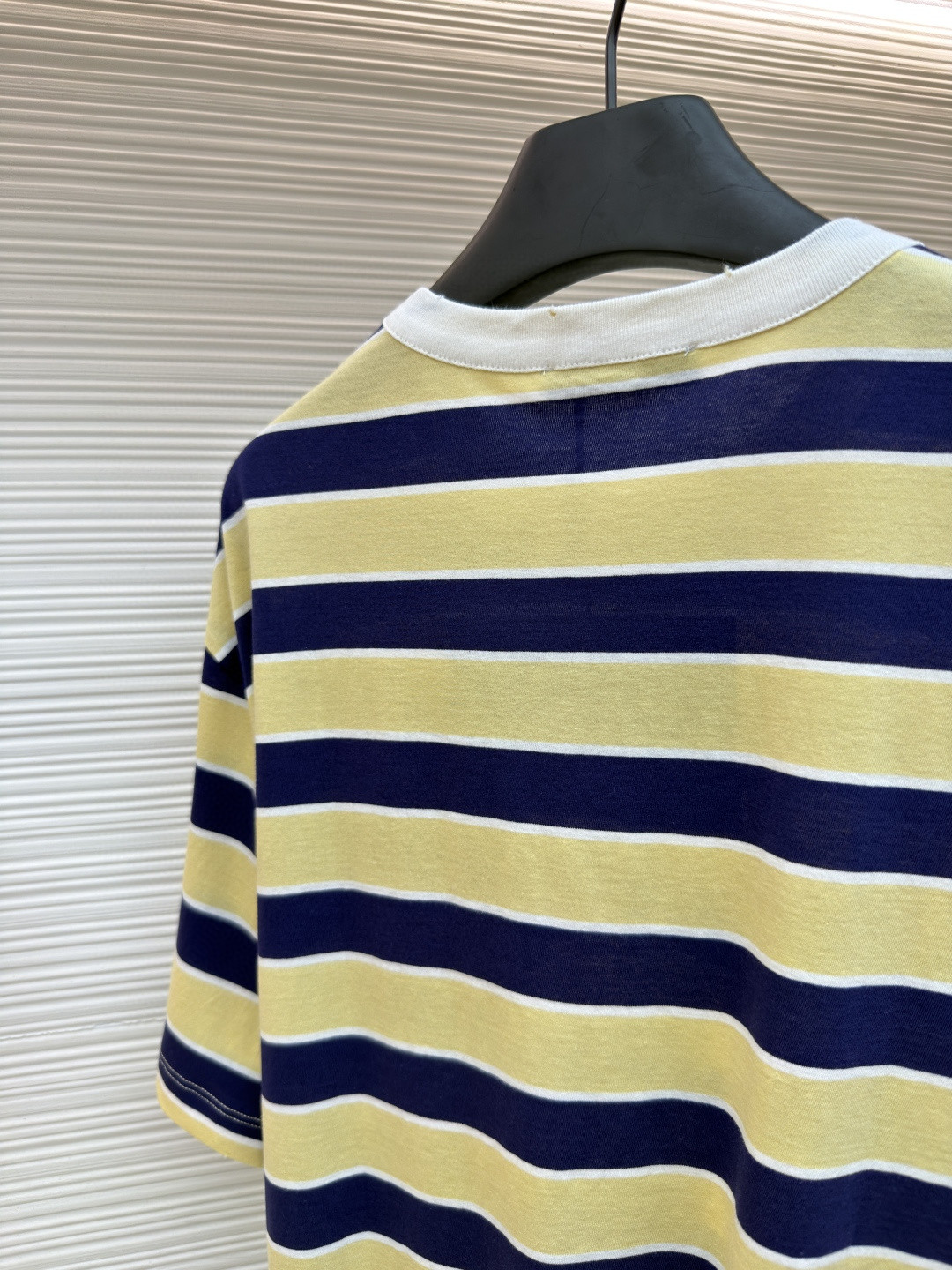 PRADA 普拉达 条纹口袋圆领短袖 T恤 黄色 A0 39610-189P-F065G-S-OOO