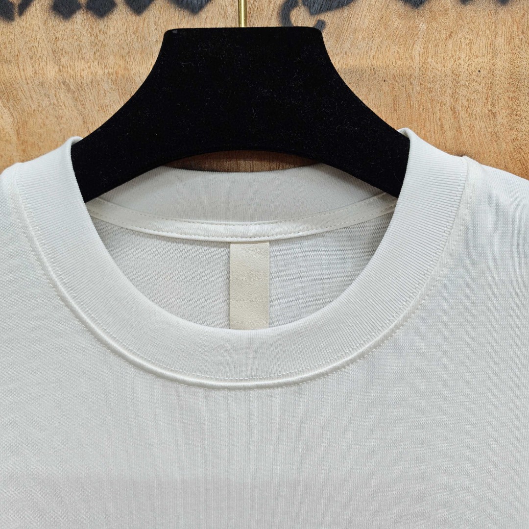 Chrome Hearts 克罗心 粉色马蹄立体绣花圆领短袖 T恤 白色 黑色 A0