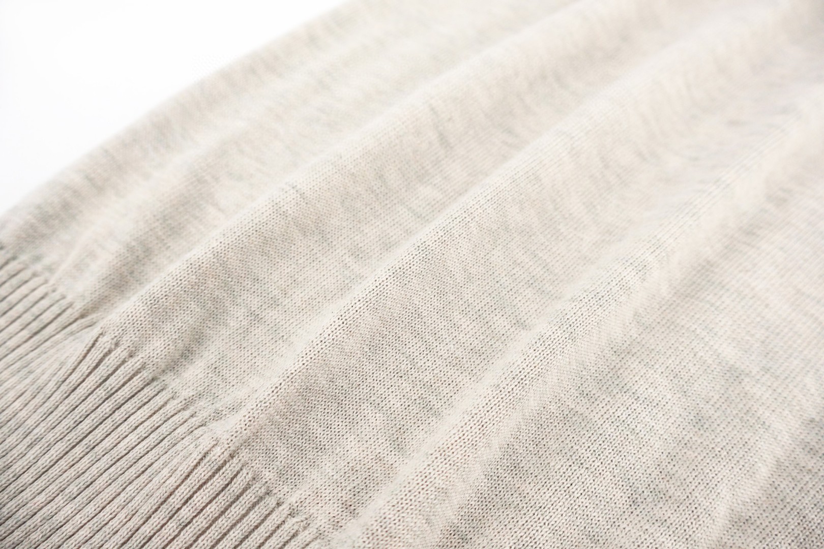 Loro Piana LP 绞花老钱风圆领短袖 针织衫 T恤 夏季 咖色 杏色 B0 1AJUUF