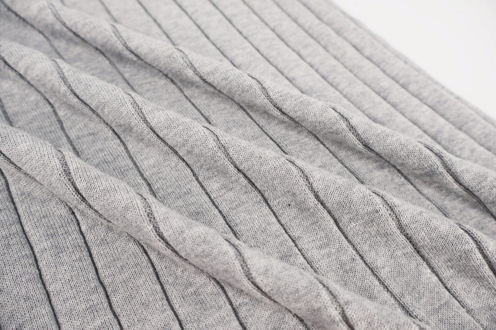 Brunello Cucinelli BC 绞花老钱风针织圆领短袖 T恤 灰色 杏色 黑色 A5