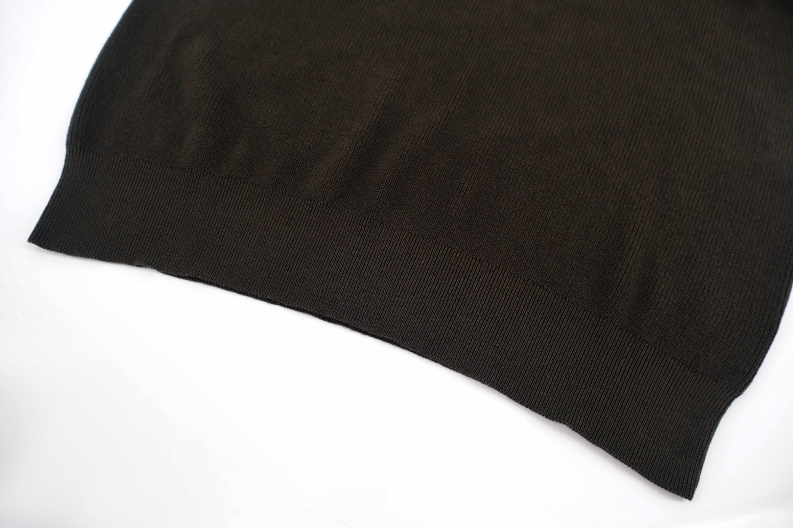 Brunello Cucinelli BC 海鸥领老钱风针织短袖 T恤 棕色 白色 蓝色 A5