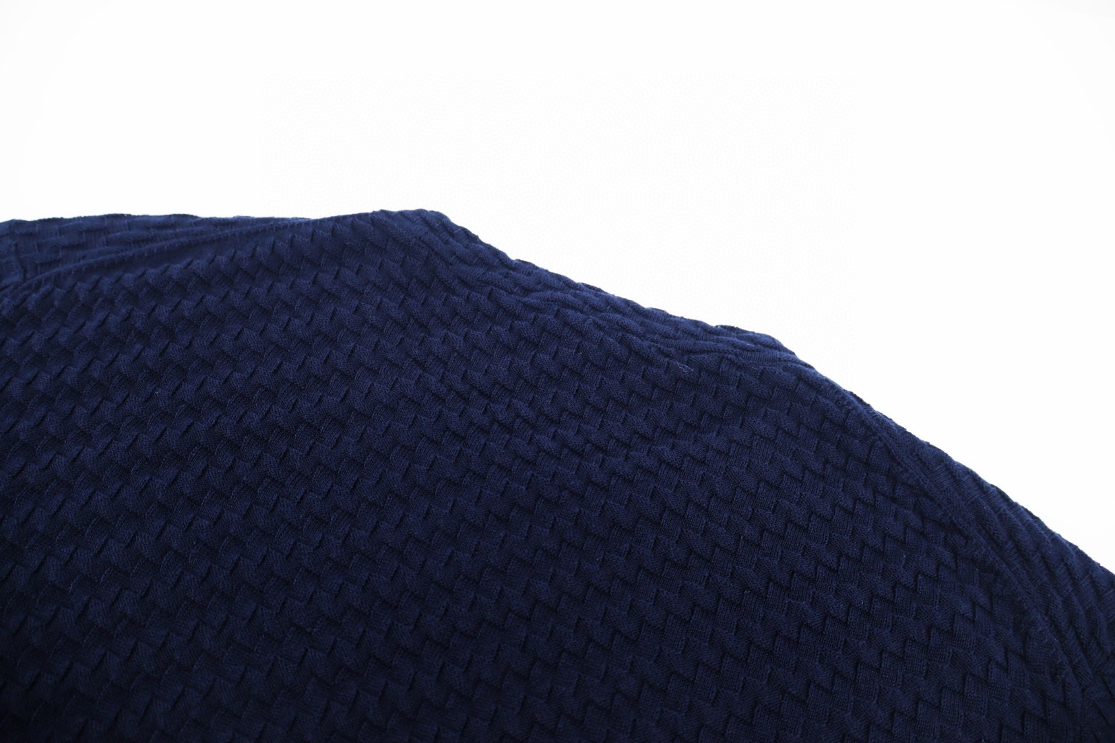 EMPORIO ARMANI 阿玛尼 老钱风绞花编织短袖针织衫 T恤 夏款 灰色 蓝色 A5 EM001572-AF14851-F8086