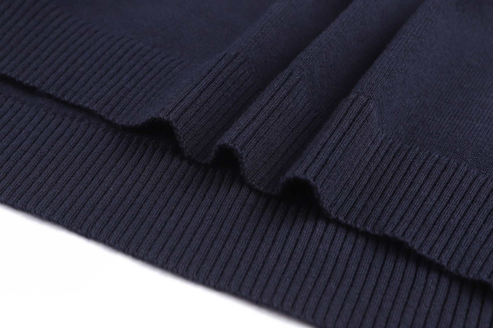 FENDI 芬迪 双F刺绣logo针织短袖 T恤 夏款 白色 蓝色 A5 FZY443AYYGF0QA0