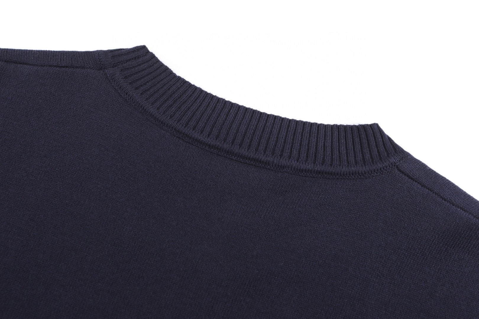 FENDI 芬迪 双F刺绣logo针织短袖 T恤 夏款 白色 蓝色 A5 FZY443AYYGF0QA0