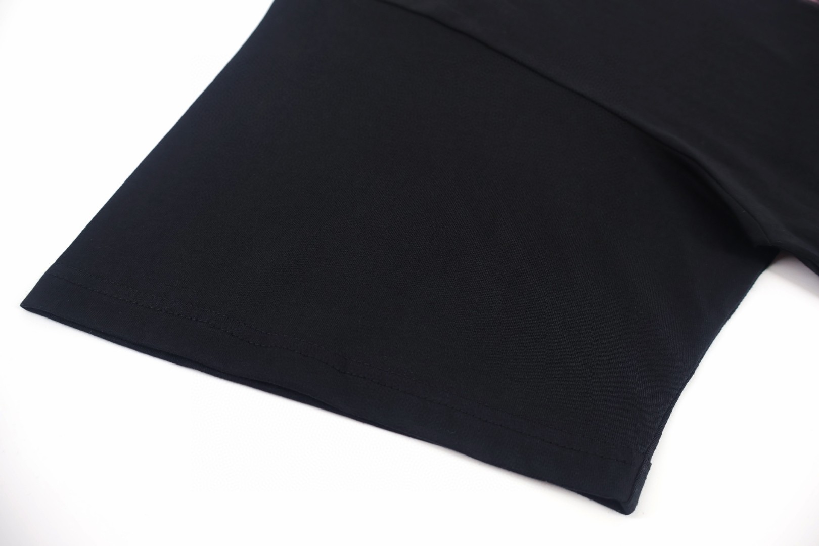 Balenciaga 巴黎世家 COUTURE 舞台窗帘印花圆领短袖 T恤 夏季 黑色 A2 764235TUVD51000