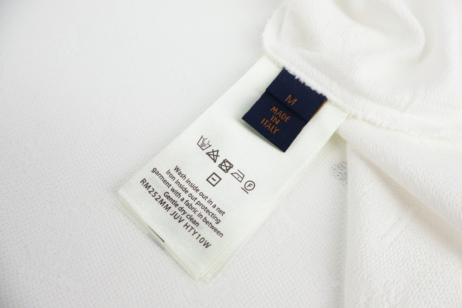 LOUIS VUITTON 路易威登 老花提花满印雏菊圆领短袖 T恤 白色 A2 1AJRAG