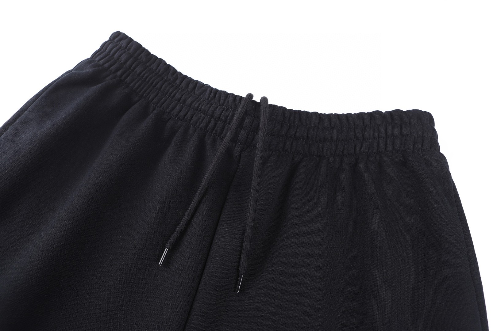 Balenciaga 巴黎世家 可乐刺绣松紧腰短裤 休闲裤 运动裤 裤子 夏季 灰色 灰蓝色 黑色 A2