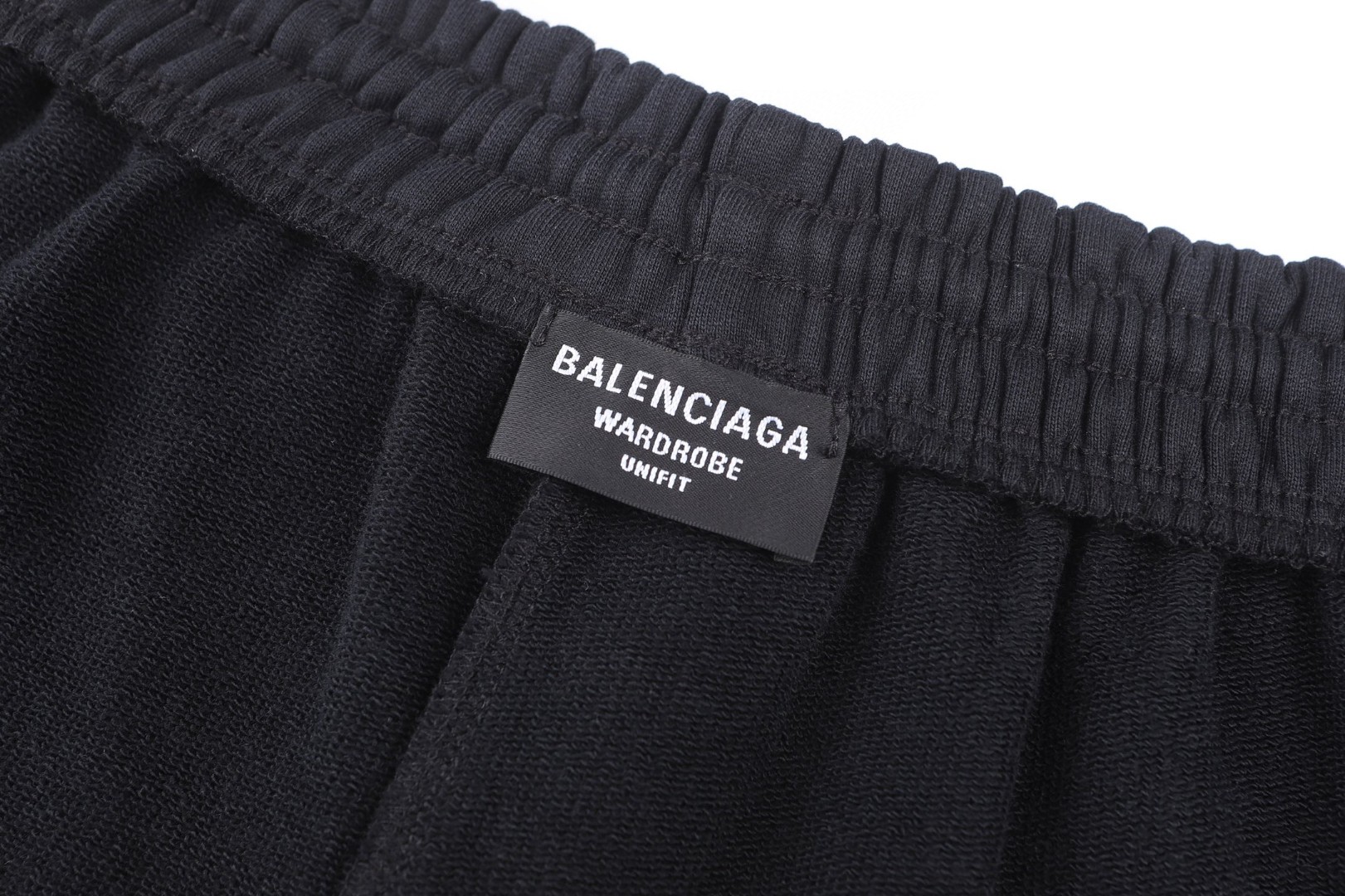 Balenciaga 巴黎世家 可乐刺绣松紧腰短裤 休闲裤 运动裤 裤子 夏季 灰色 灰蓝色 黑色 A2