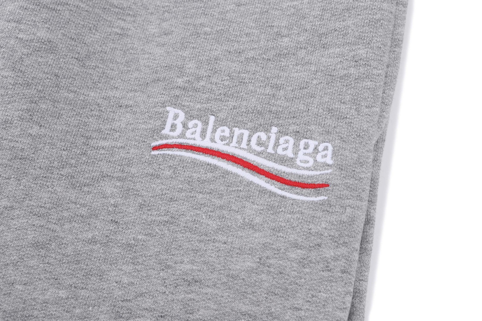 Balenciaga 巴黎世家 可乐刺绣松紧腰短裤 休闲裤 运动裤 裤子 夏季 灰色 灰蓝色 黑色 A2