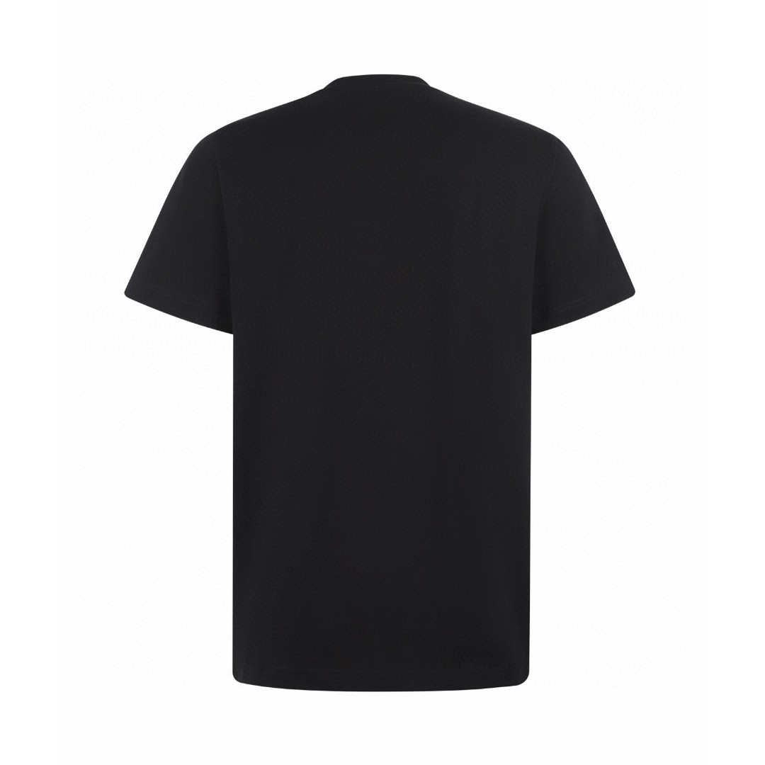 Moncler 蒙口 太空刺绣标识圆领短袖 T恤 夏季 黑色 A0 L10918C0002589AUG999