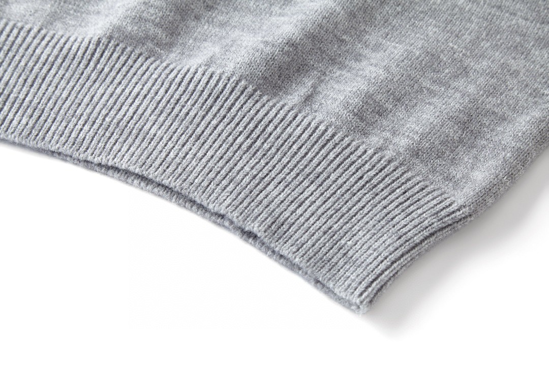 PRADA 普拉达 经典刺绣标识针织衫 短袖 T恤 短款 女款 灰色 红色 海军蓝 A7 P24Z1U-13LY-F0008-S-231