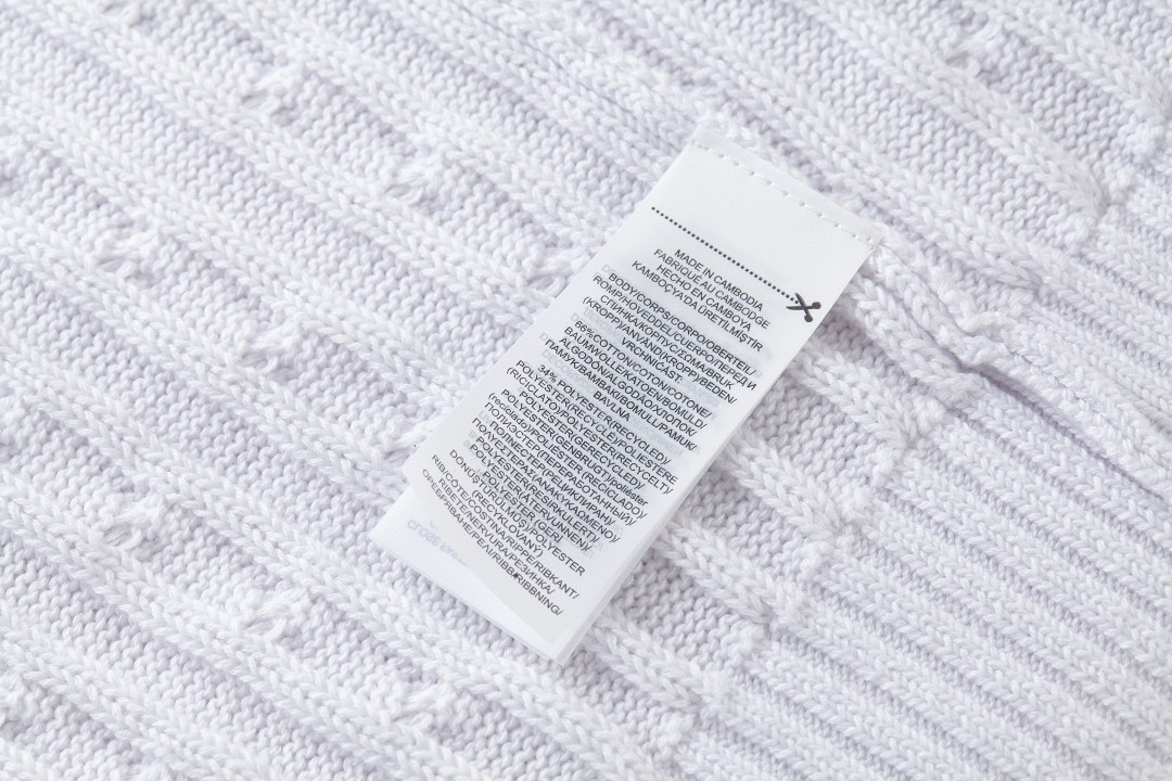 Ralph Lauren 拉夫劳伦 绞花针织背心 马甲 白色 A7