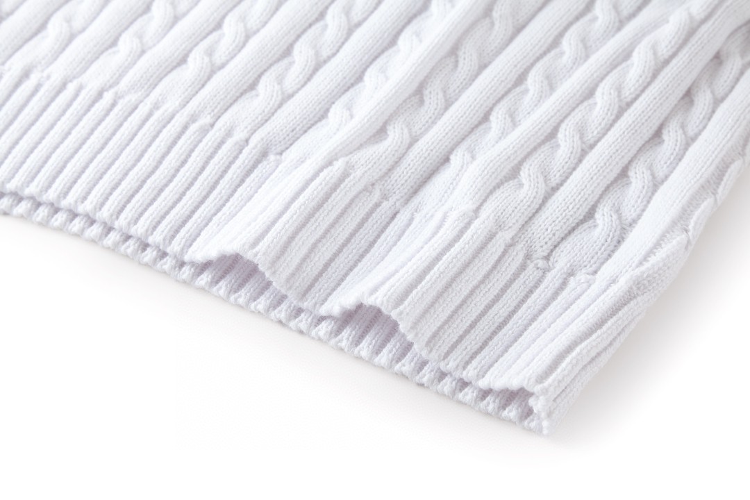 Ralph Lauren 拉夫劳伦 绞花针织背心 马甲 白色 A7