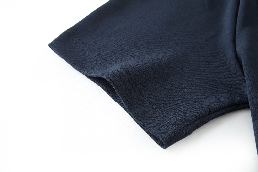 FENDI 芬迪 双F五金徽标圆领T恤 短袖 套头 夏季 卡其色 蓝色 藏青色 A0 FY0936ARYYF0QB9