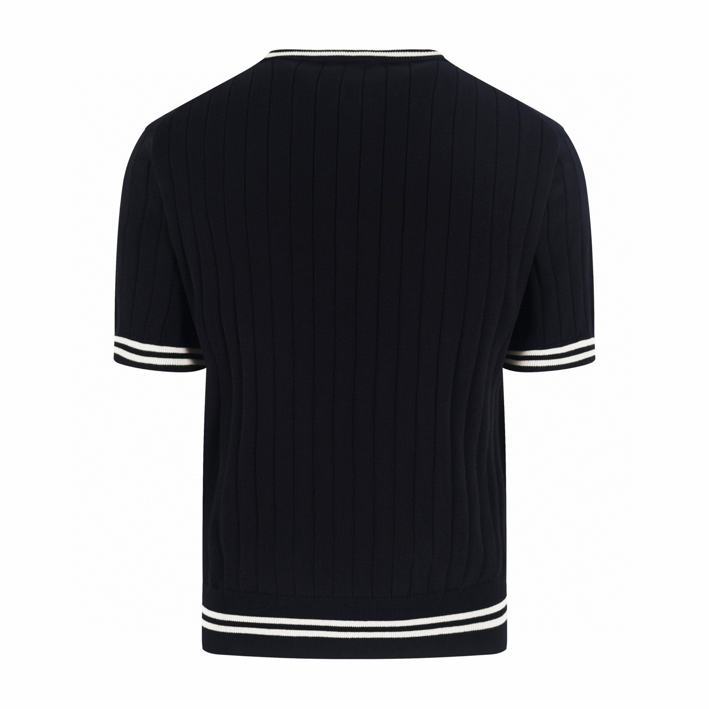 Brunello Cucinelli BC 绞花老钱风针织亨利领短袖 T恤 灰色 黑色 B0