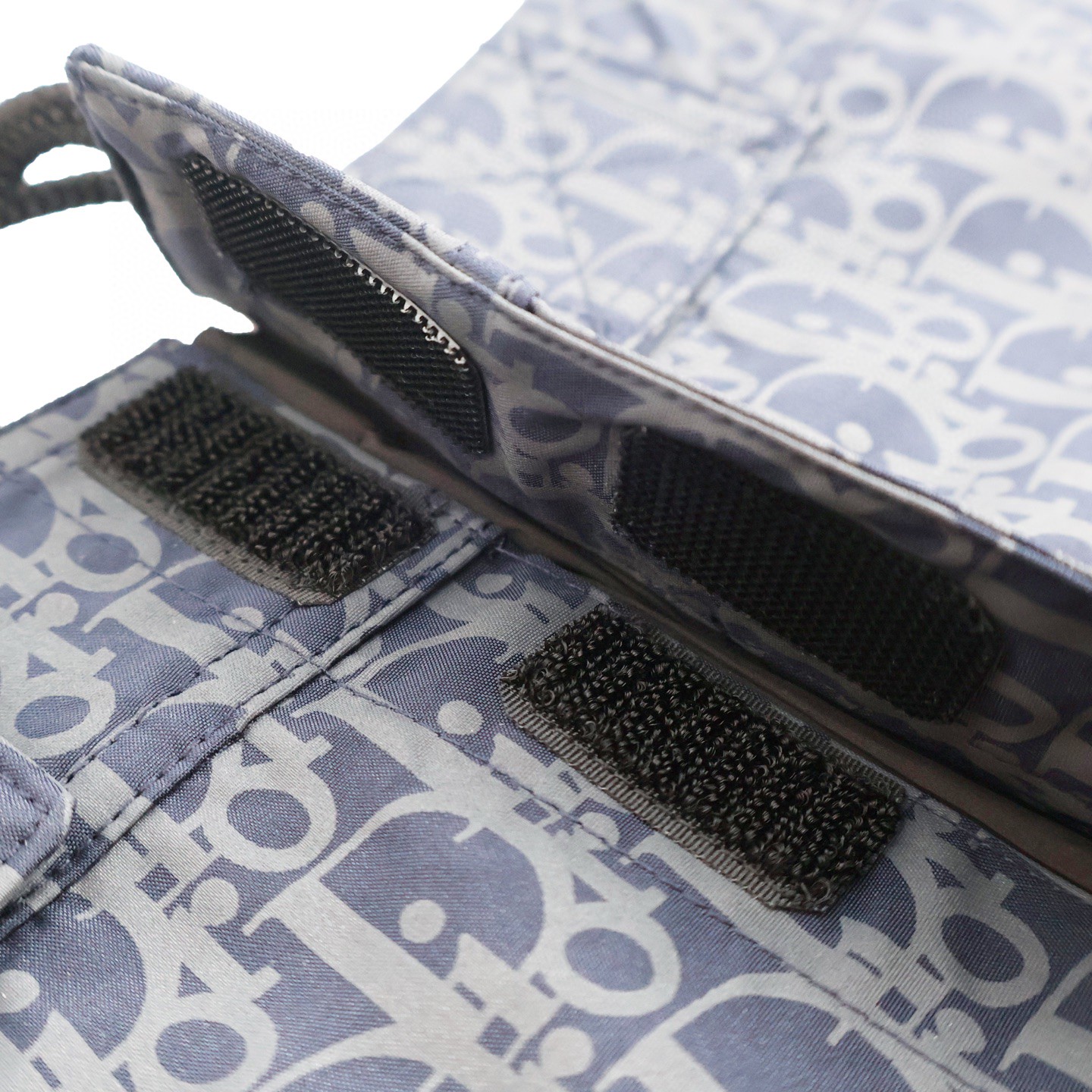 DIOR 迪奥 提花满印绑带工装裤 短裤 裤子 灰蓝色 灰色 A7 