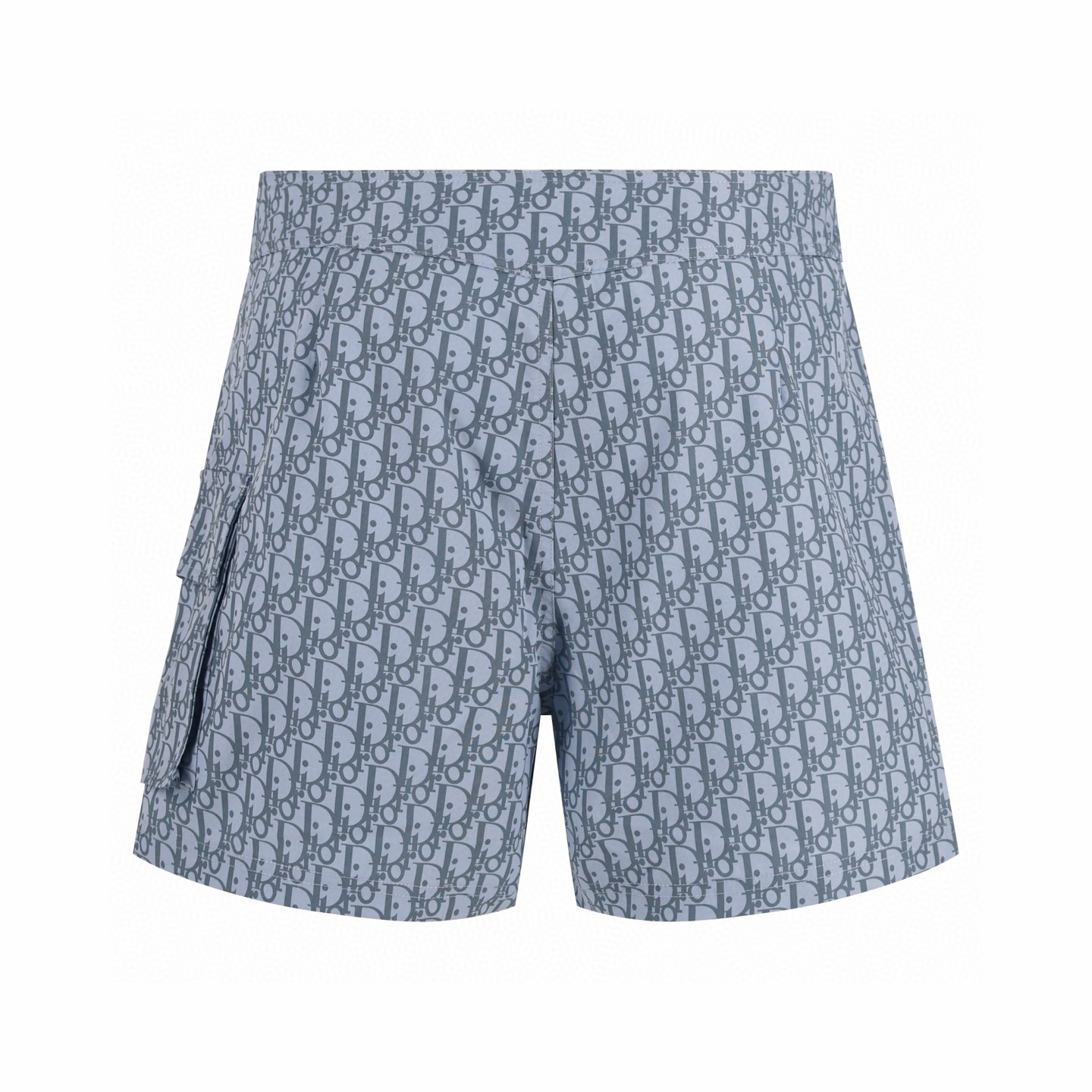 DIOR 迪奥 提花满印绑带工装裤 短裤 裤子 绿色 蓝色 A7 293B103CB041-C565