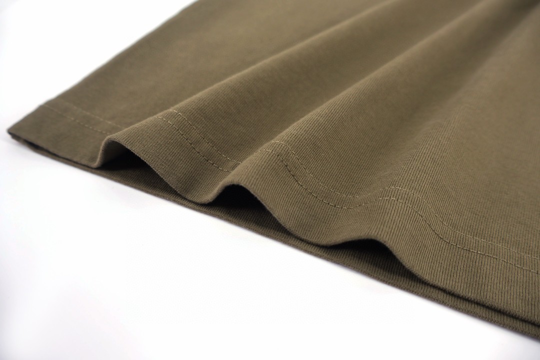 Loewe 罗意威 印袖圆领短袖 T恤 蓝色 卡其绿 A0 H526Y22XDF-5100